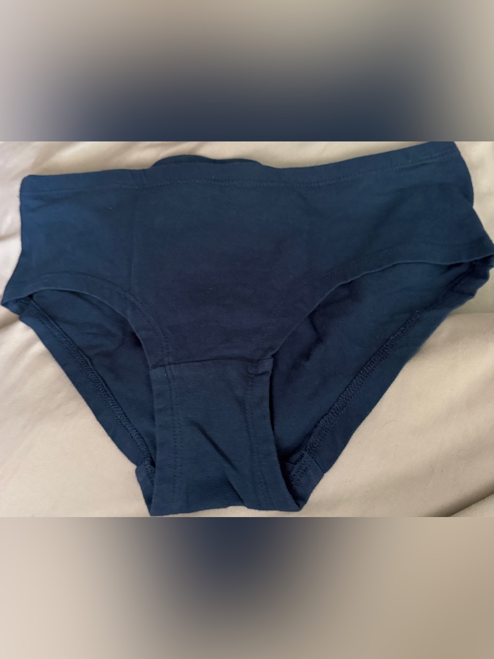 Sexy Basics Classic Women's Cotton Briefs - Navy